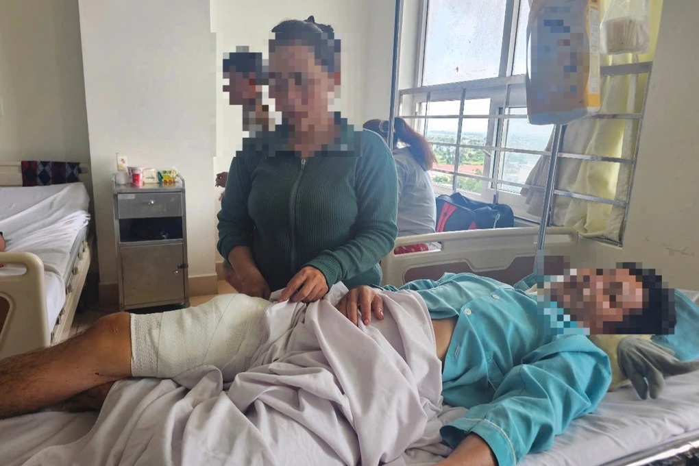 3 cha con bị chém trọng thương ở Bà Rịa - Vũng Tàu - 1 3 cha con bị chém trọng thương ở Bà Rịa - Vũng Tàu - 1